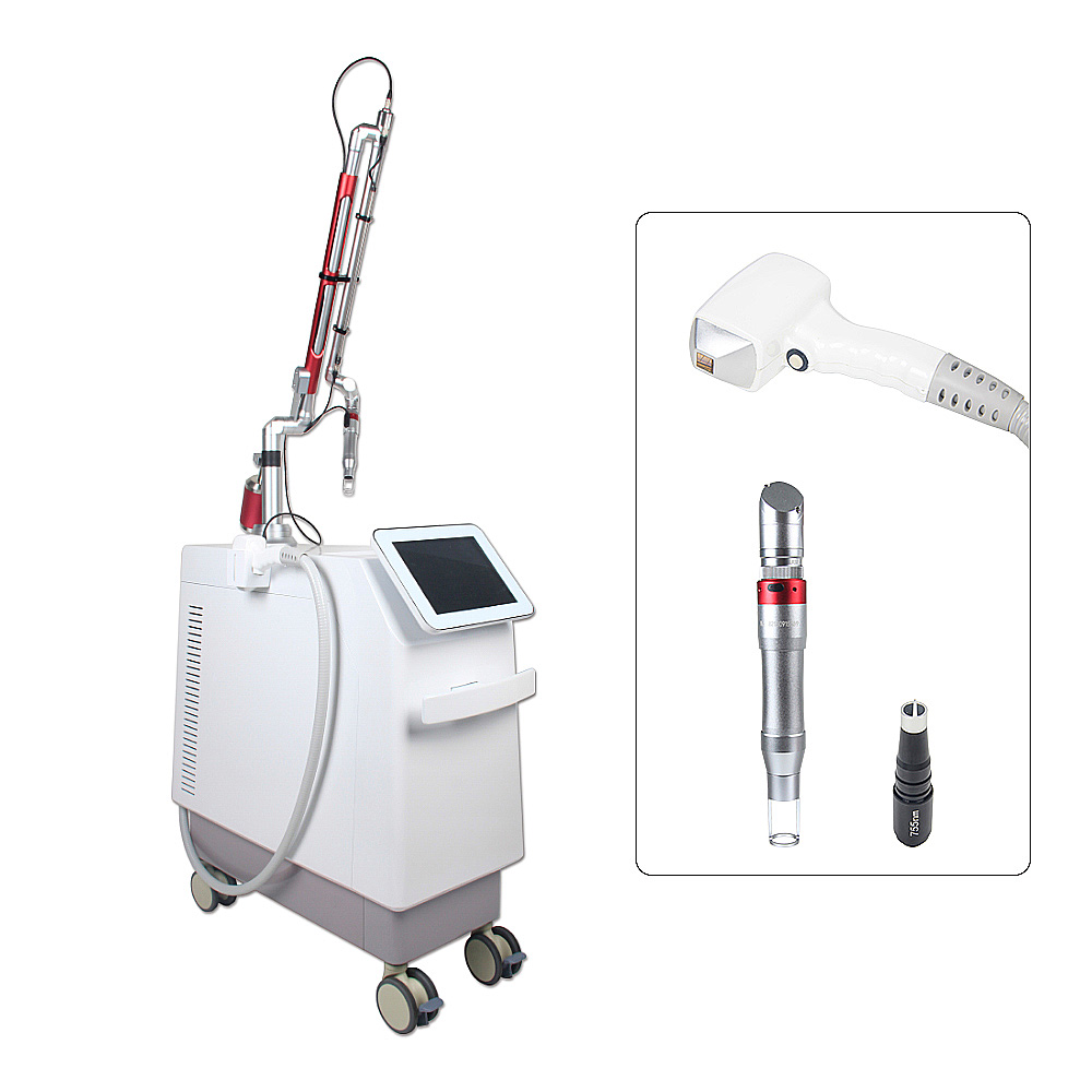 Picolaser and 808nm Laser Skin Rejuvenation Machine Picolaser and 808nm Laser Skin Rejuvenation Machine
