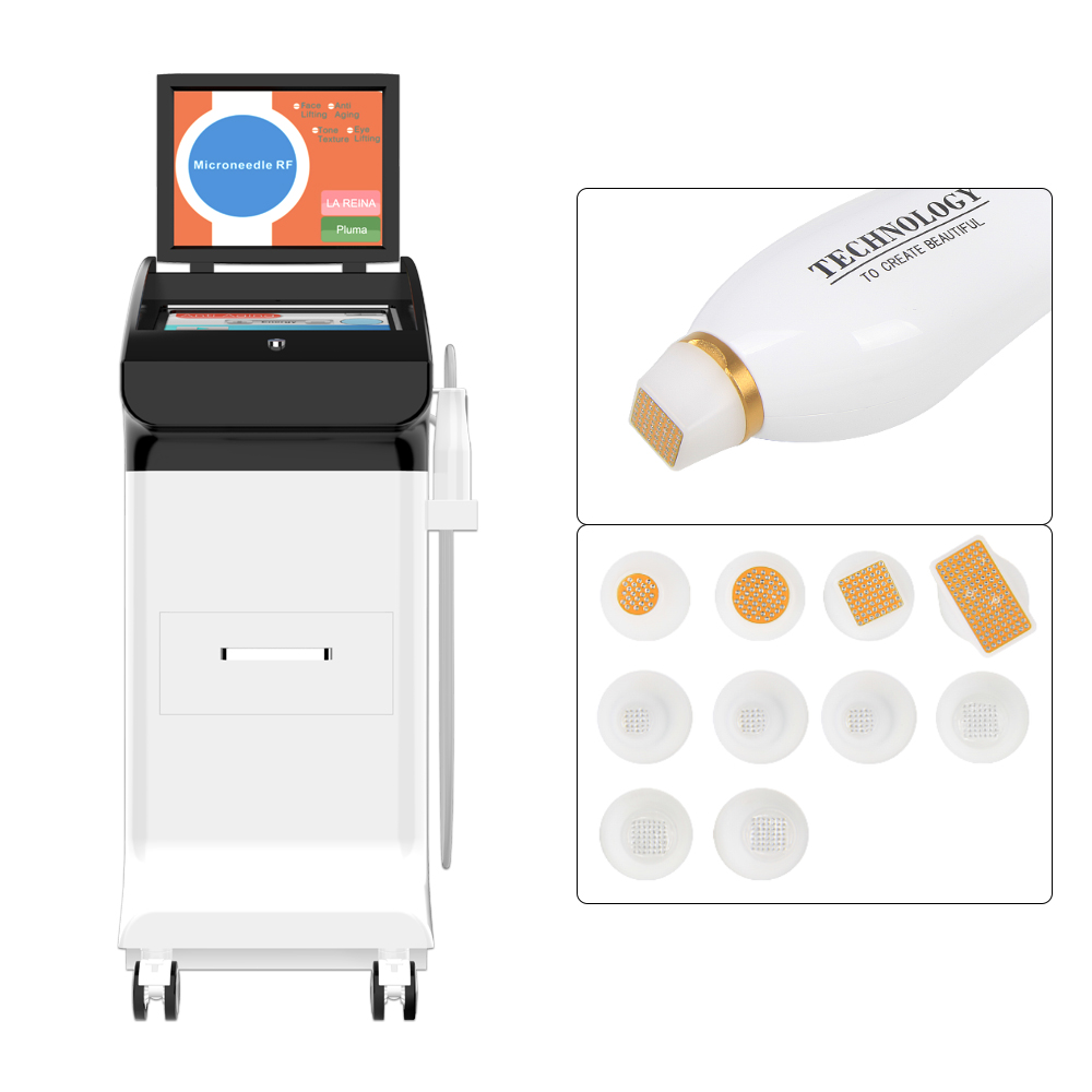 Fractional Microneedle RF Skin Rejuvenation Equipment